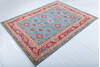 Kazak Blue Hand Knotted 59 X 82  Area Rug 700-147761 Thumb 2