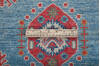 Kazak Blue Hand Knotted 59 X 82  Area Rug 700-147761 Thumb 6