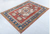 Kazak Red Hand Knotted 57 X 711 Area Rug 700-147762 Thumb 2