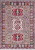 Kazak Grey Hand Knotted 57 X 79  Area Rug 700-147764 Thumb 0