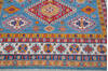 Kazak Blue Hand Knotted 58 X 80  Area Rug 700-147765 Thumb 4