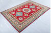 Kazak Red Hand Knotted 59 X 83 Area Rug 700-147766 Thumb 2
