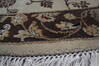 Jaipur Beige Round Hand Knotted 80 X 81 Area Rug 905-147768 Thumb 2