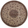 Jaipur Beige Round Hand Knotted 80 X 81 Area Rug 905-147768 Thumb 0