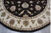 Jaipur Brown Round Hand Knotted 81 X 81 Area Rug 905-147769 Thumb 2