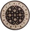 Jaipur Brown Round Hand Knotted 81 X 81  Area Rug 905-147769 Thumb 0