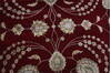 Jaipur Red Round Hand Knotted 80 X 83  Area Rug 905-147770 Thumb 3