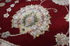 Jaipur Red Round Hand Knotted 80 X 83 Area Rug 905-147770 Thumb 4