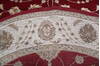 Jaipur Red Round Hand Knotted 80 X 83 Area Rug 905-147770 Thumb 6