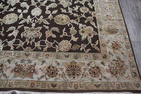Jaipur Brown Hand Knotted 86 X 120 Area Rug 905-147772 Image 3