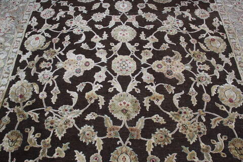 Jaipur Brown Hand Knotted 86 X 120 Area Rug 905-147772 Image 4