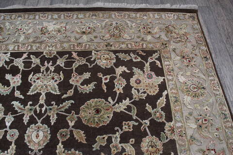 Jaipur Brown Hand Knotted 86 X 120 Area Rug 905-147772 Image 6