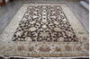 Jaipur Brown Hand Knotted 86 X 120  Area Rug 905-147772 Thumb 1