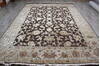 Jaipur Brown Hand Knotted 86 X 120 Area Rug 905-147772 Thumb 1