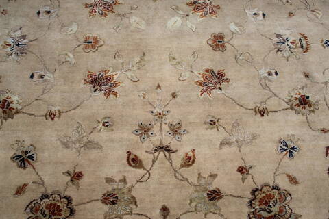 Jaipur Beige Hand Knotted 81 X 911 Area Rug 905-147773 Image 3