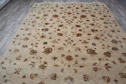 Jaipur Beige Hand Knotted 81 X 911 Area Rug 905-147773 Image 6
