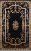 Jaipur Black Hand Knotted 60 X 91  Area Rug 905-147774 Thumb 0