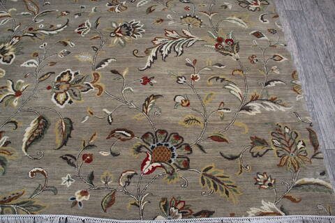 Jaipur Grey Hand Knotted 710 X 911 Area Rug 905-147775 Image 3