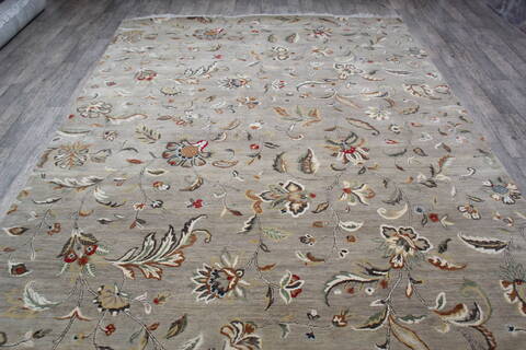 Jaipur Grey Hand Knotted 710 X 911 Area Rug 905-147775 Image 7