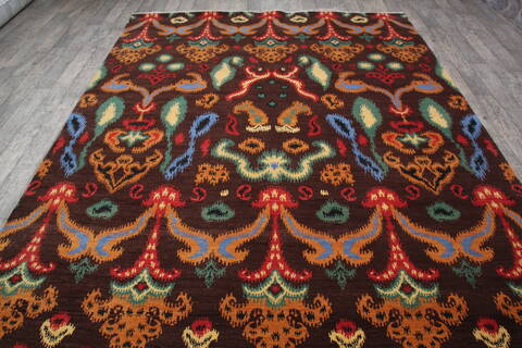 Jaipur Brown Hand Knotted 79 X 911 Area Rug 905-147776 Image 4