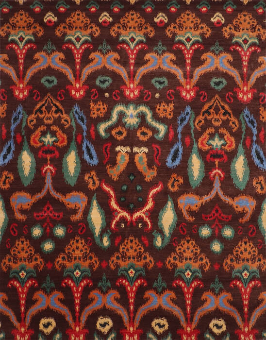 Jaipur Brown Hand Knotted 79 X 911 Area Rug 905-147776 Image 0