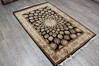 Jaipur Black Hand Knotted 40 X 60  Area Rug 905-147777 Thumb 2