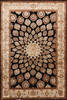 Jaipur Black Hand Knotted 40 X 60  Area Rug 905-147777 Thumb 0