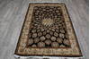 Jaipur Black Hand Knotted 40 X 61  Area Rug 905-147778 Thumb 6