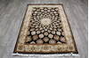 Jaipur Black Hand Knotted 41 X 60  Area Rug 905-147779 Thumb 1