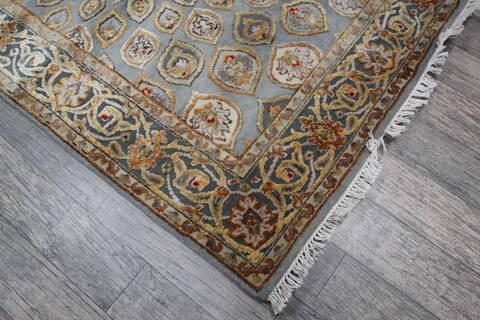 Jaipur Grey Hand Knotted 41 X 60 Area Rug 905-147781 Image 2