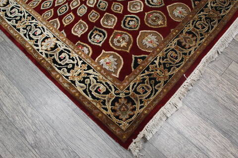 Jaipur Red Hand Knotted 41 X 61 Area Rug 905-147783 Image 5