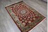 Jaipur Red Hand Knotted 41 X 61  Area Rug 905-147783 Thumb 2