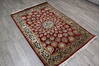 Jaipur Red Hand Knotted 41 X 61 Area Rug 905-147783 Thumb 2