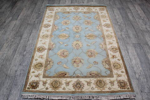 Jaipur Blue Hand Knotted 41 X 61 Area Rug 905-147784 Image 1