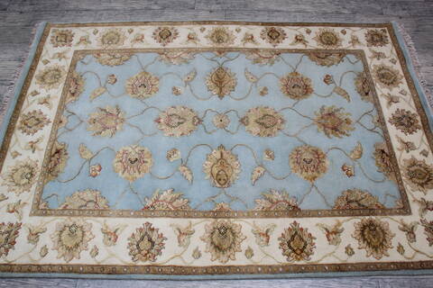 Jaipur Blue Hand Knotted 41 X 61 Area Rug 905-147784 Image 4