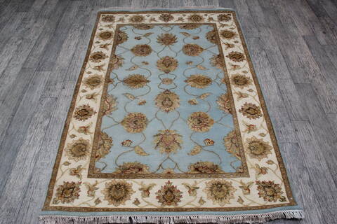 Jaipur Blue Hand Knotted 41 X 61 Area Rug 905-147784 Image 7