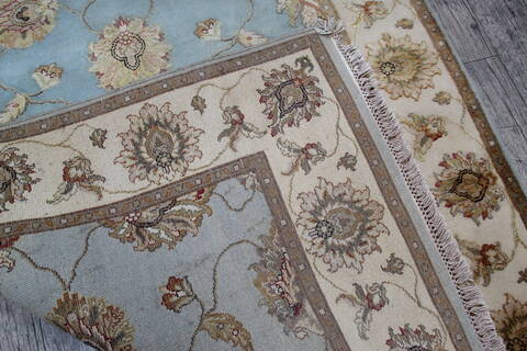 Jaipur Blue Hand Knotted 41 X 61 Area Rug 905-147784 Image 8