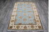 Jaipur Blue Hand Knotted 41 X 61  Area Rug 905-147784 Thumb 1