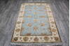 Jaipur Blue Hand Knotted 41 X 61 Area Rug 905-147784 Thumb 1