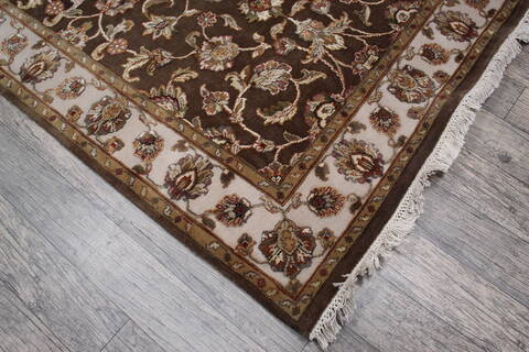 Jaipur Brown Hand Knotted 40 X 61 Area Rug 905-147785 Image 2
