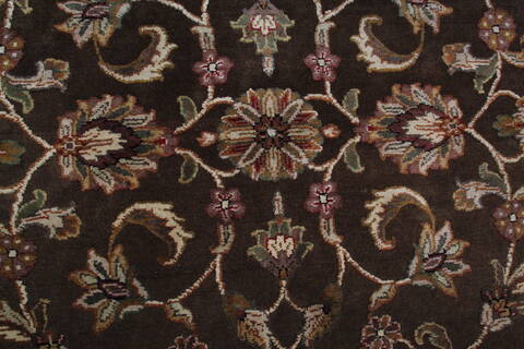 Jaipur Brown Hand Knotted 40 X 61 Area Rug 905-147785 Image 3