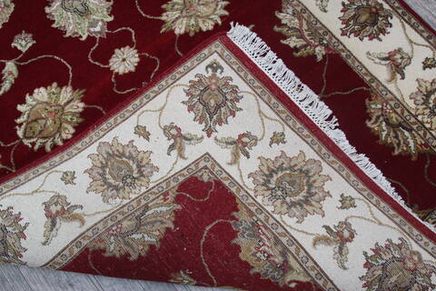 Jaipur Red Hand Knotted 41 X 62 Area Rug 905-147786 Image 7