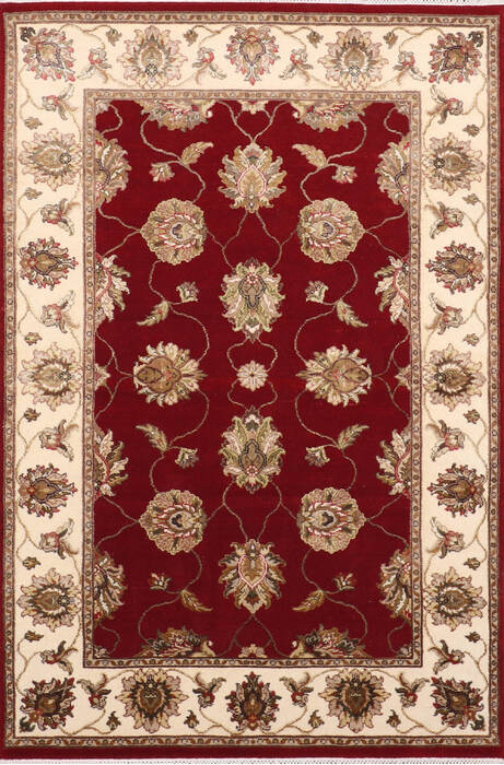 Jaipur Red Hand Knotted 41 X 62 Area Rug 905-147786 Image 0