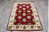 Jaipur Red Hand Knotted 41 X 62  Area Rug 905-147786 Thumb 1
