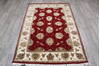 Jaipur Red Hand Knotted 41 X 62 Area Rug 905-147786 Thumb 1