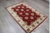 Jaipur Red Hand Knotted 41 X 62  Area Rug 905-147786 Thumb 2
