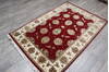 Jaipur Red Hand Knotted 41 X 62  Area Rug 905-147786 Thumb 3