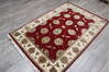 Jaipur Red Hand Knotted 41 X 62 Area Rug 905-147786 Thumb 3