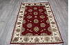 Jaipur Red Hand Knotted 41 X 62  Area Rug 905-147786 Thumb 6