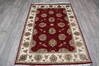 Jaipur Red Hand Knotted 41 X 62 Area Rug 905-147786 Thumb 6